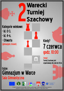 Plakat Turniej Szachowy