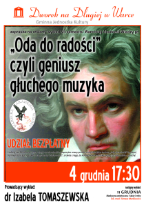 4 grudnia plakat WAW Beethoven