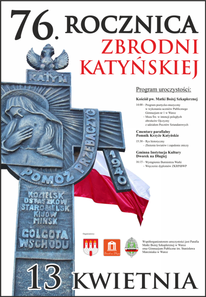 Plakat Katyn zm